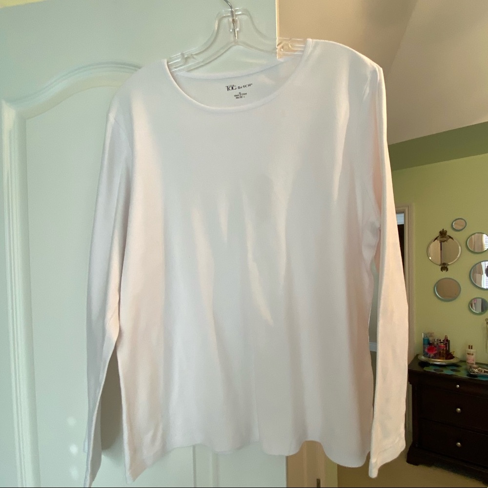 White long sleeve shirt